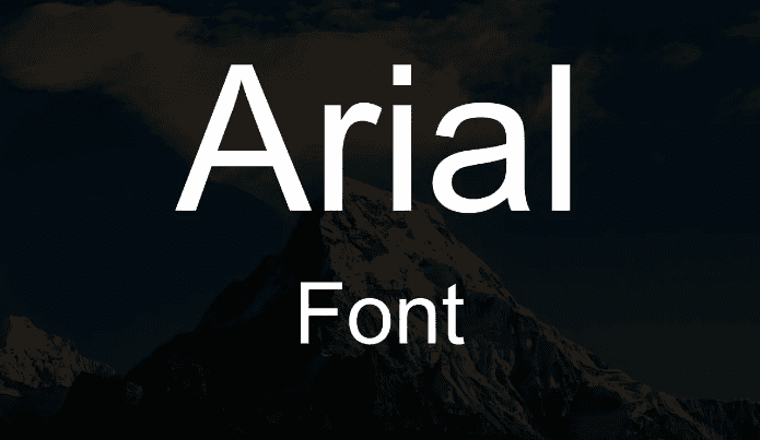 The Best Font for Headings: Top Choices for Eye-Catching Design 7 Arial-best-font-for-website-headings