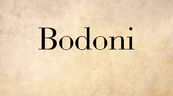 The Best Font for Headings: Top Choices for Eye-Catching Design 11 Bodoni-best-font-for-website-headings