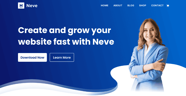 How to Enhance Website Design with Spilt Complementary Color Schemes? 5 Neve-WordPress-Theme