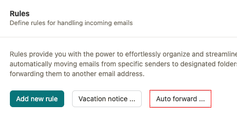How to Forward GoDaddy Email to a Gmail Account: A Step-by-Step Guide 3 create rules to forward GoDaddy emails