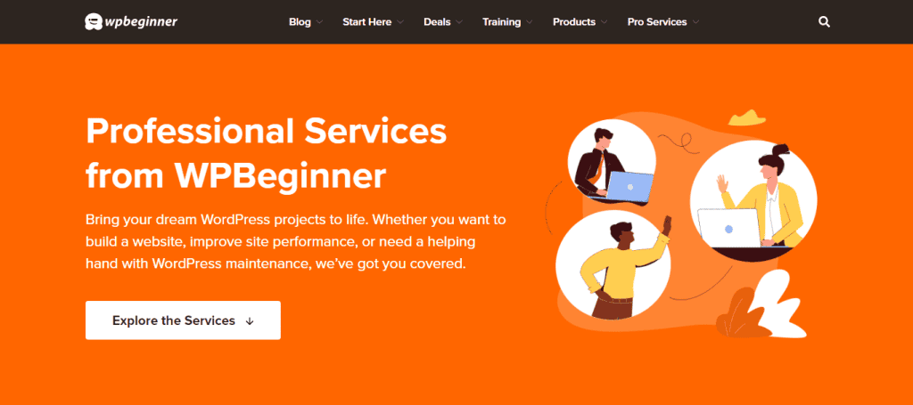 wpbeginner pro services